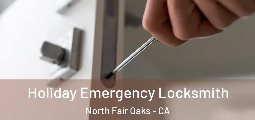 Holiday Emergency Locksmith North Fair Oaks - CA